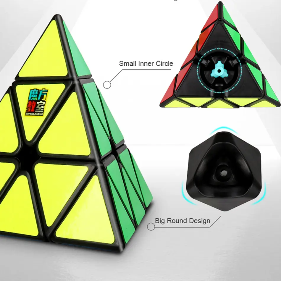 Moyu 3x3 Pyraminx кубик рубика Meilong Pyramid волшебный куб головоломка профессиональные
