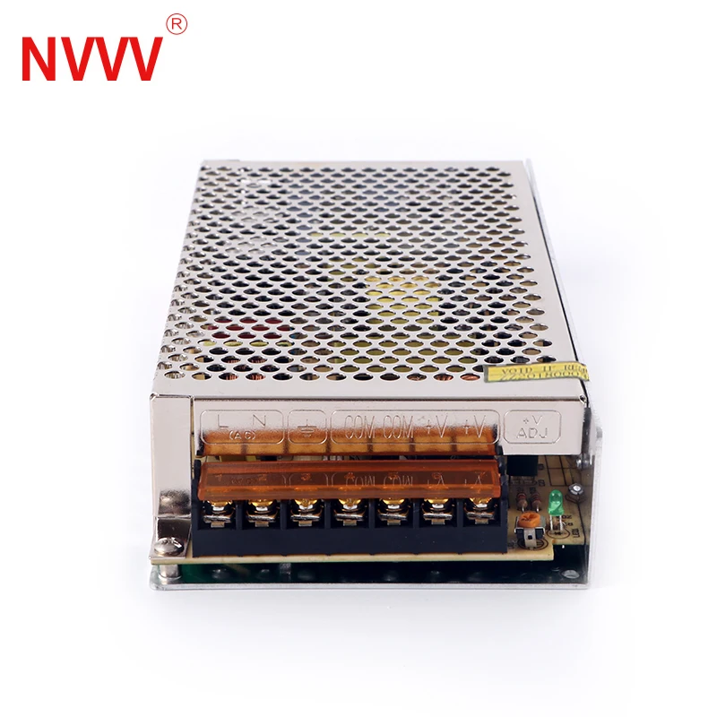 Импульсный источник питания s-100-24v ac к dc 5A 10A 110 В/220 В питания постоянного тока 24 В светодиодные лампы нтип огни один 12 В 5 В 48 В