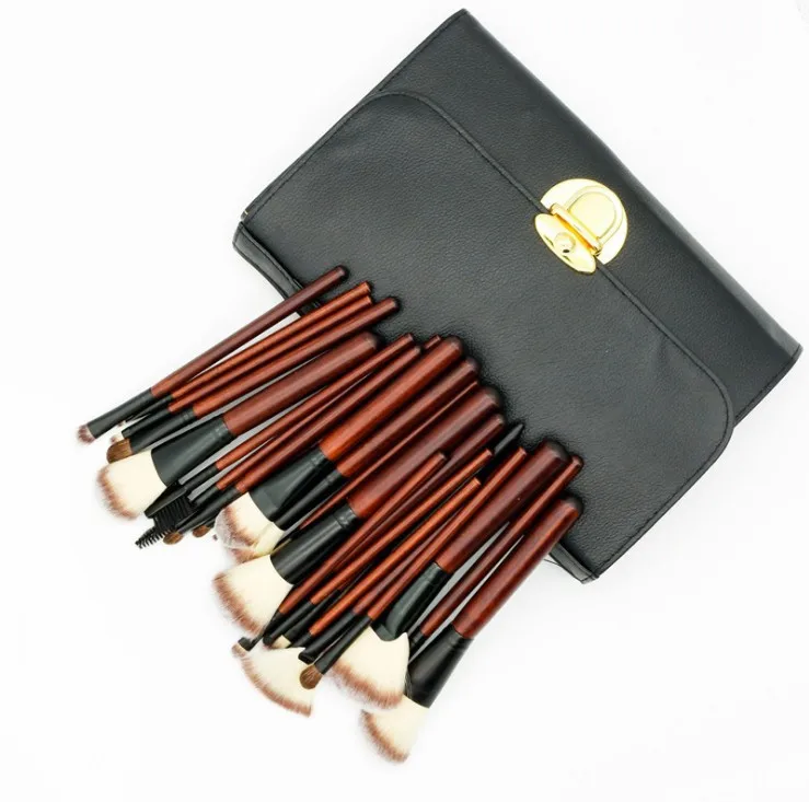 Набор профессиональных кистей для макияжа набор из 26 кисточек глаз губ лица с