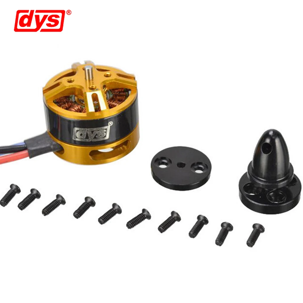 1 шт. DYS BE1806 1400KV/2300KV 2 3S бесщеточный двигатель для мини мультикоптеров