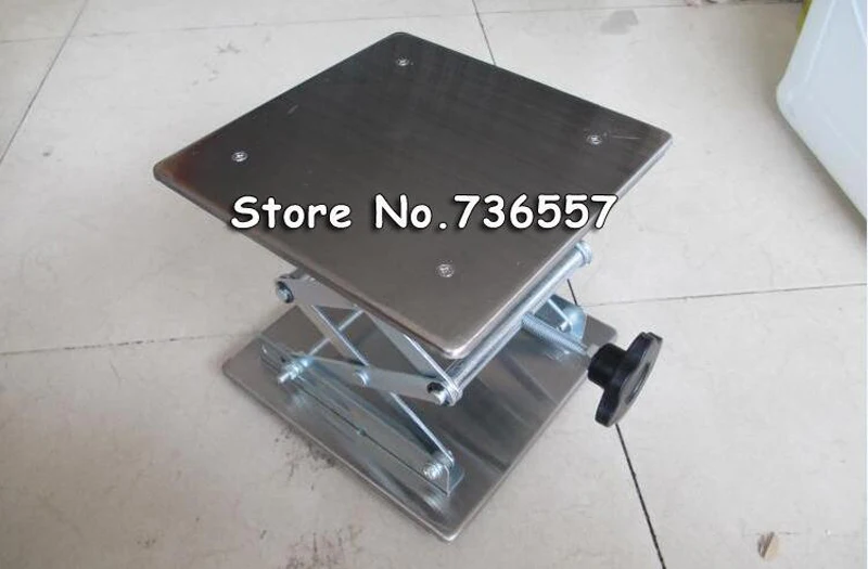 Маленький ручной подъемный столик для лаборатории подъемная платформа из