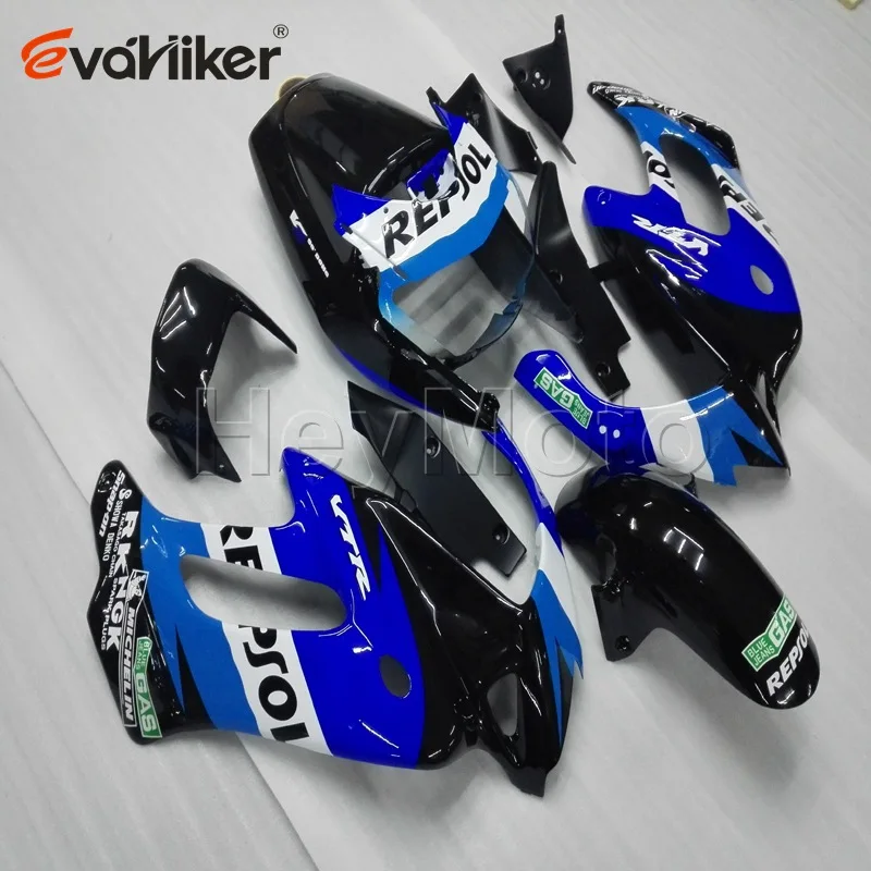 

motorcycle fairing for VTR1000F 1997 1998 1999 2000 2001 2002 2003 2004 2005 blue ABS Plastic motorcycle cowl H2