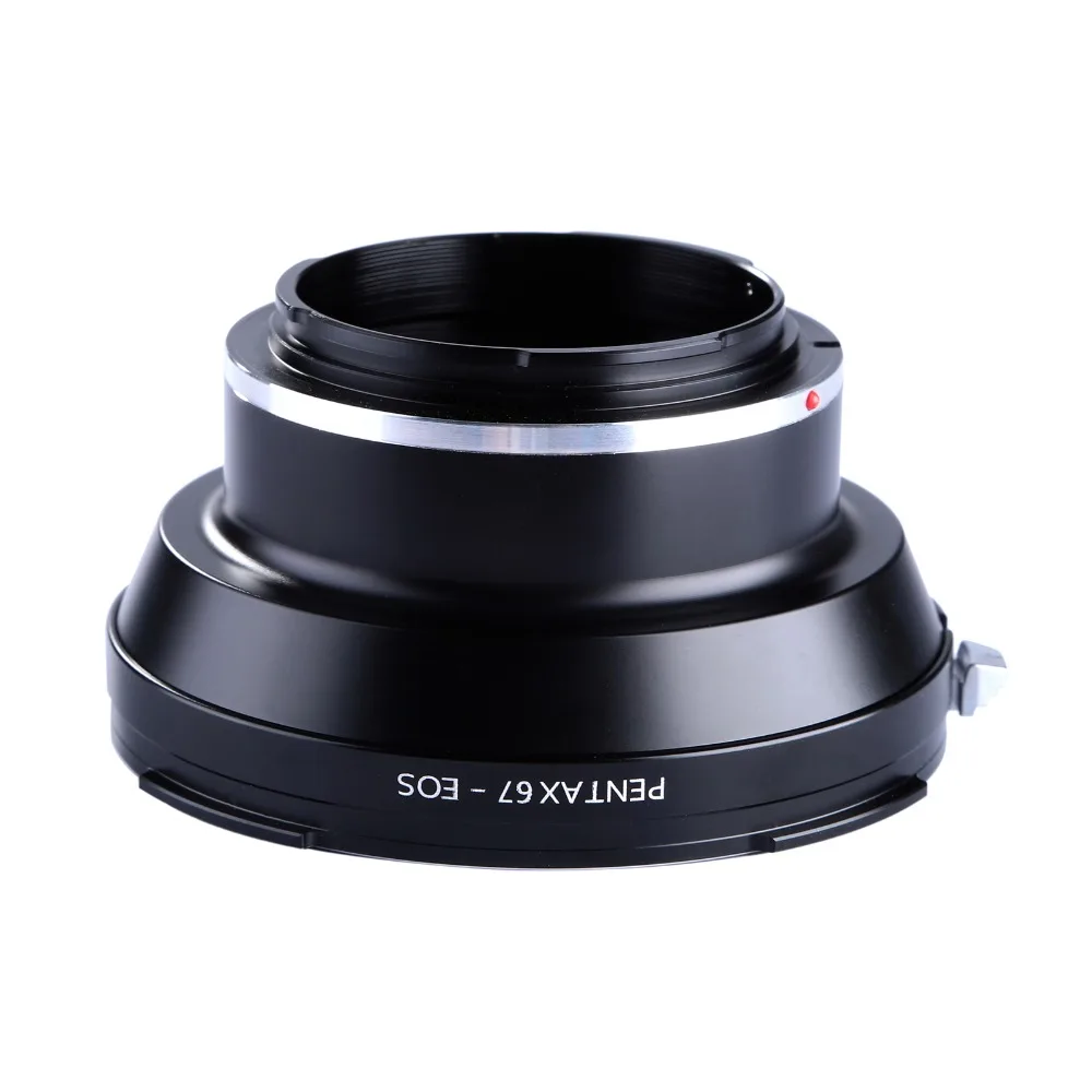 K & F CONCEPT кольцо адаптер для крепления объектива камеры Pentax 67 корпуса Canon EOS