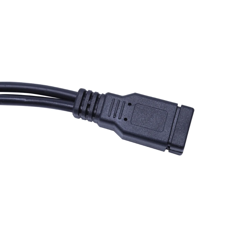 1 комплект USB 2 0 Type A Female To Male Y Splitter кабель для синхронизации данных и зарядки
