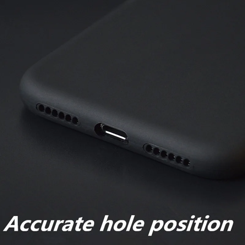 ТПУ Силиконовые Чехлы цвет для iPhone X/8/7 Plus Высокое качество силиконовый матовый