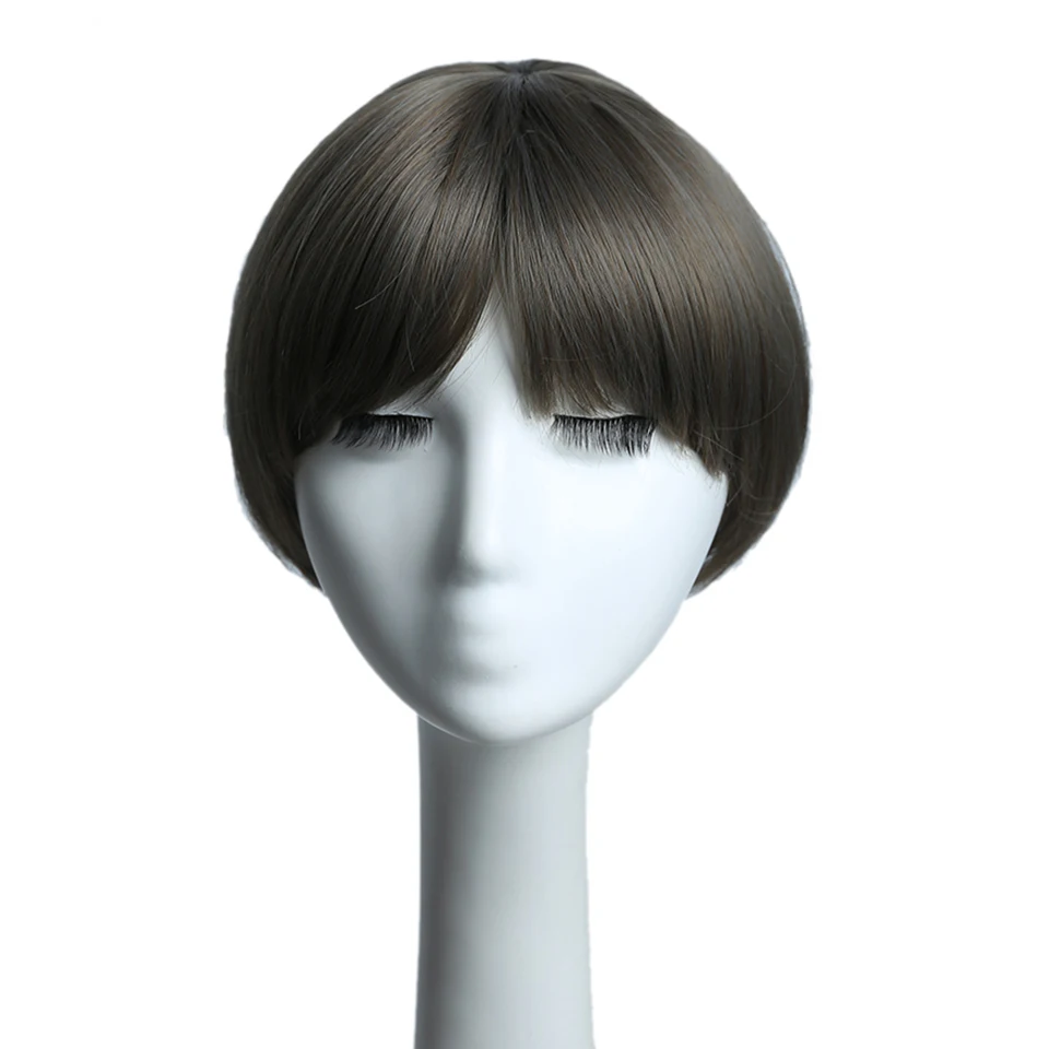 DIFEI Short Straight Wig 5 Colors Synthetic High-Temperature Fiber Halloween Party Women's | Шиньоны и парики