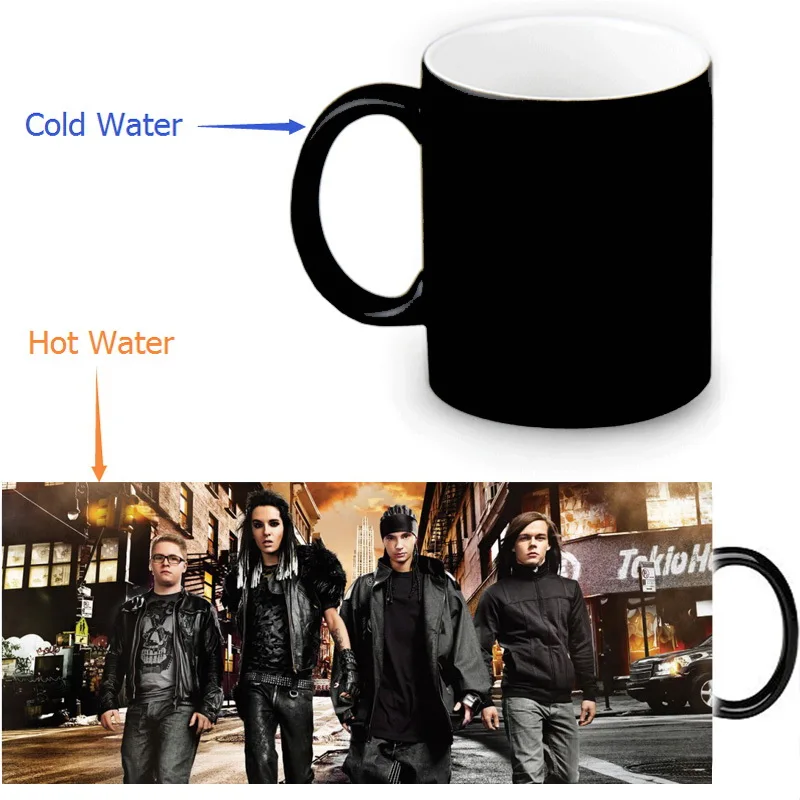 Термочувствительные кружки для кофе молока чая 350 мл/12 унций|morphing mug|heat sensitive colorheat