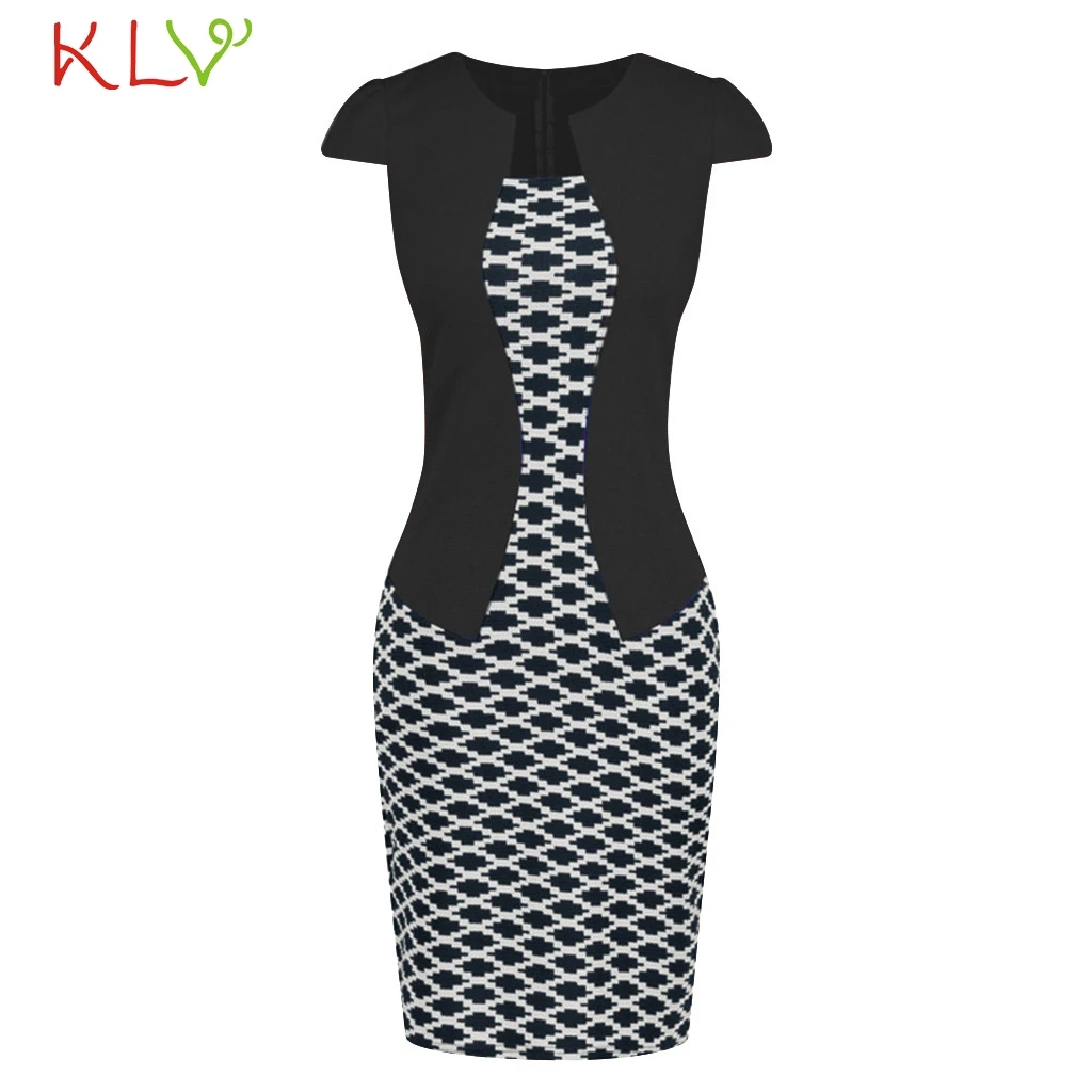 Женское облегающее платье в клетку с поясом повседневное элегантное вечернее