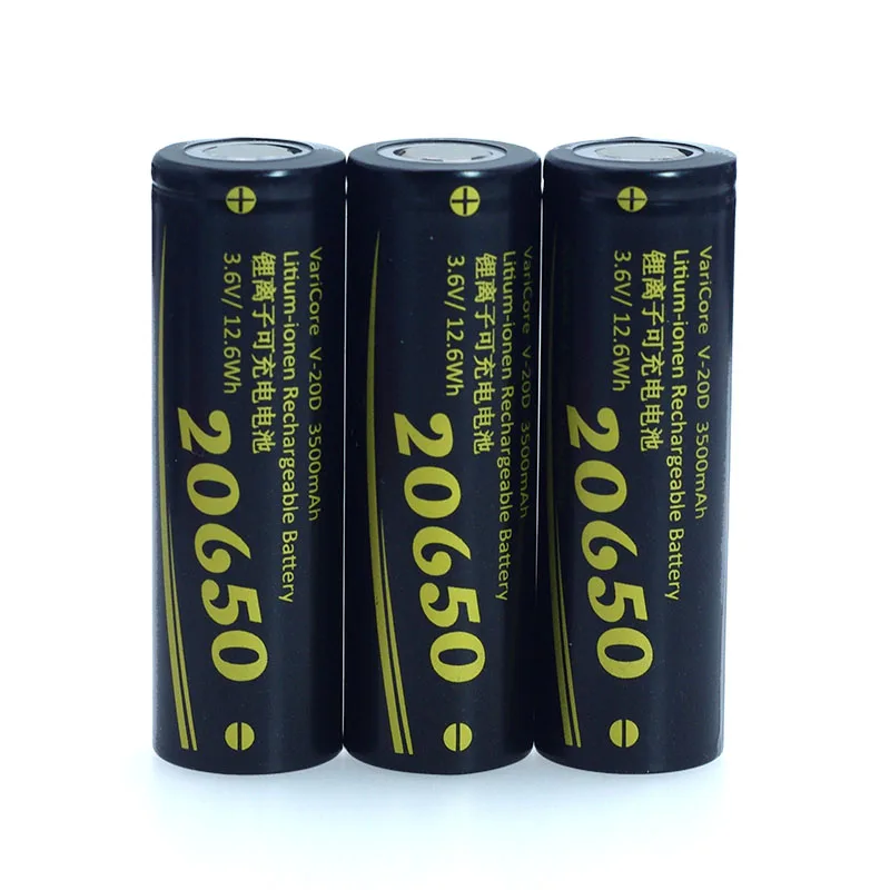 VariCore 20650 3500 mAh 3,7 V литиевая батарея для цифровых bluetooth-динамиков аккумулятор