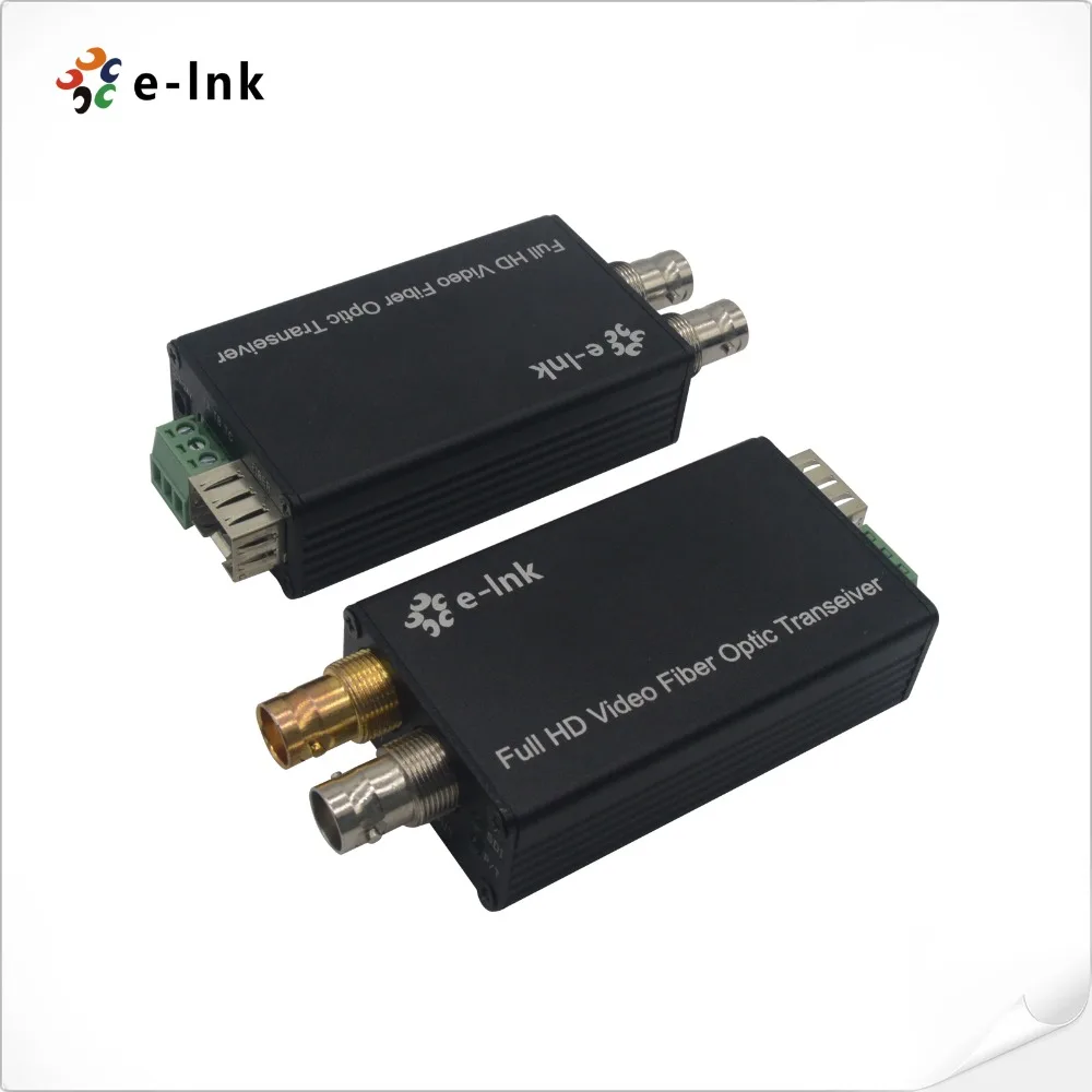 Мини 3G-SDI оптоволоконный конвертер одиночный режим 20 км с Tally