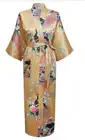 Атласные халаты RB015 для невесты, Свадебный халат, одежда для сна, шелковая пижама, повседневный халат с животными, длинная ночная рубашка из искусственного шелка, женское кимоно, XXXL