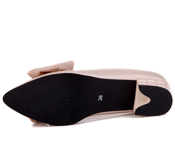 Новое прибытие Боути Дамы Квартиры обувь женская Большой размер 32-43 Острым Носом