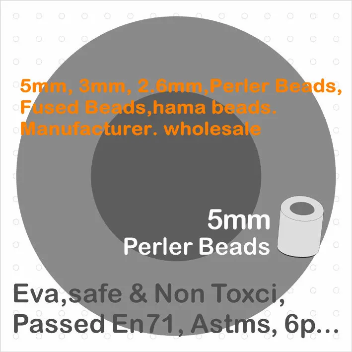 2016 новинка от производителя Оптовая продажа 5 мм 3 2 6 перлер fused Beads Хама ~ Гарантия