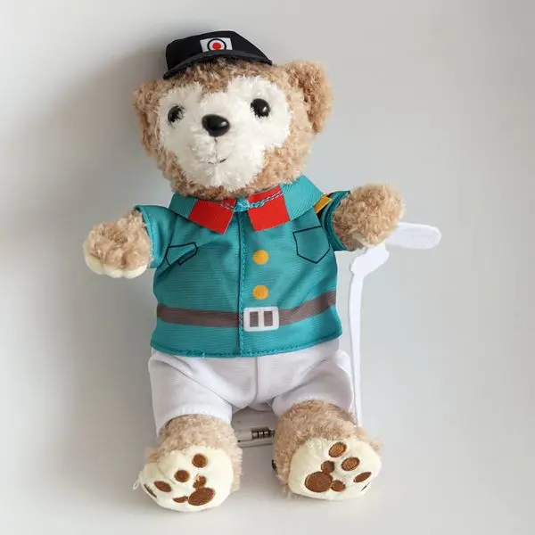 Милая 1 шт. японская аниме Даффи медведь армейская мягкая плюшевая игрушка мягкие