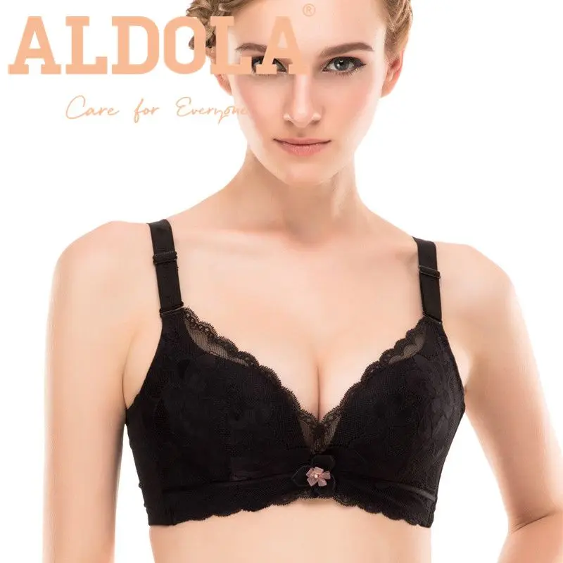 Aldola бренд интимной пикантные Для женщин Кружева Бюстгальтеры Push Up высокое