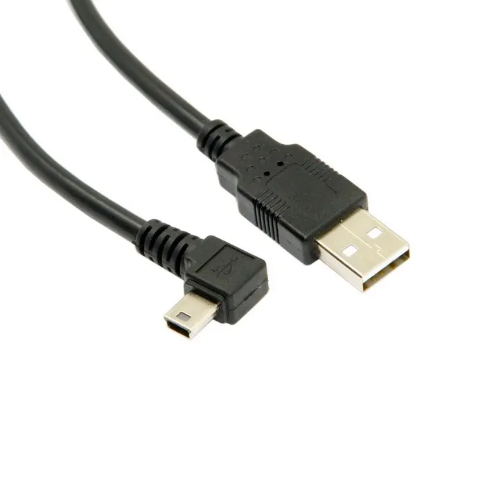 Кабель с углом 90 градусов 2 0 м 5 3 50 см 1 8 см|usb left|mini usbusb male to |