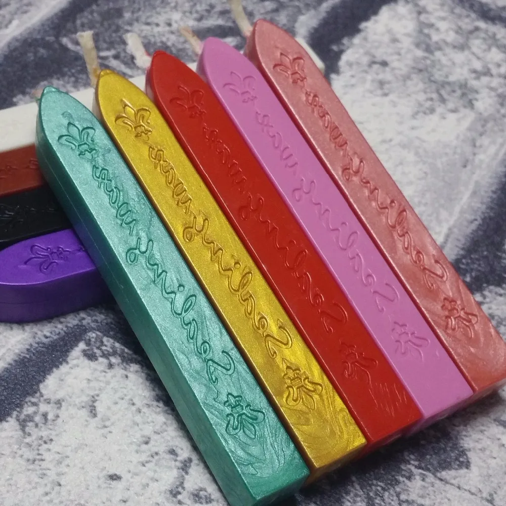 Самые низкие цены 10 штук/упаковка герметизирующий материал палка печать воск для