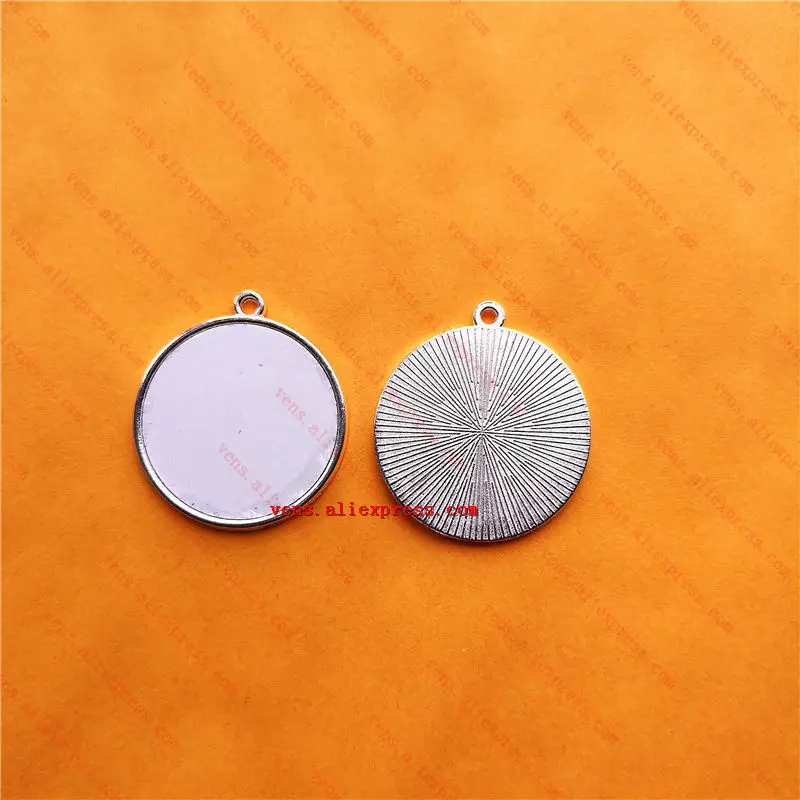 Новая сублимационная пустая круглая подвеска Очаровательная печать горячей