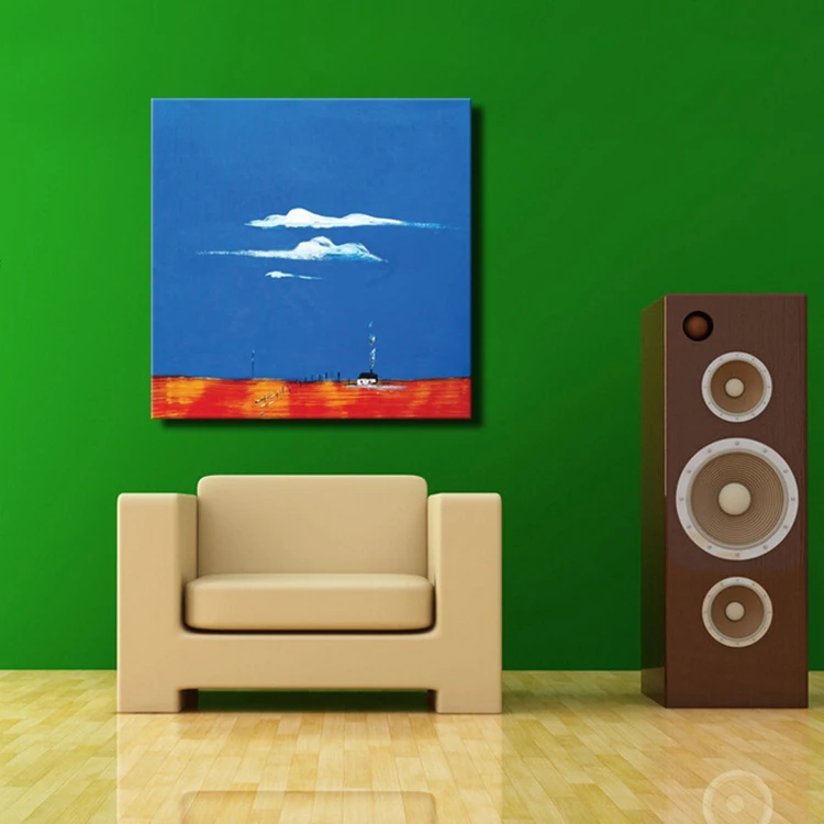 Акриловый простой corlor пейзаж абстрактные картины современное оформление