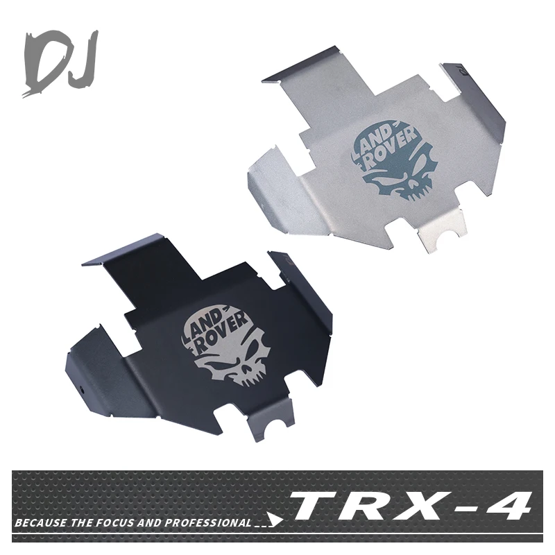 DJ нержавеющая сталь шасси бронированная защитная пластина для 1/10 RC Гусеничный