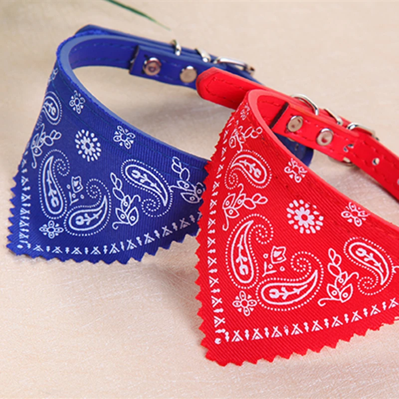 1 шт. Регулируемый собака бандана шарф воротник кота собаки любимчика щенков