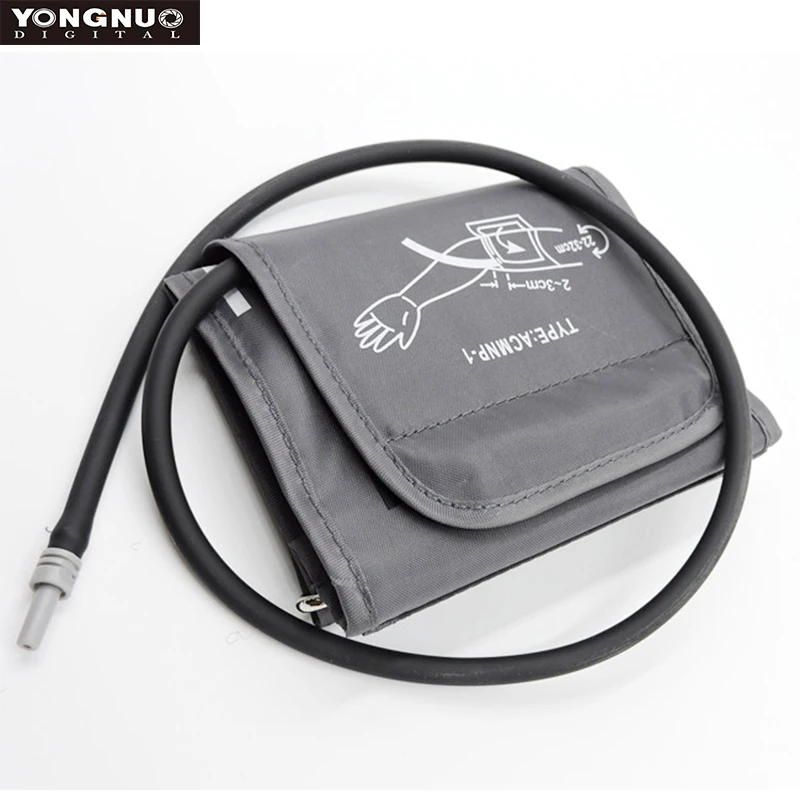 Bloeddrukmeter Arm Manchet 22-32 см volwasen Herbruikbare Bloeddrukmeter тонометр Enkele Buis Nylon Manchet Gezondheidszorg