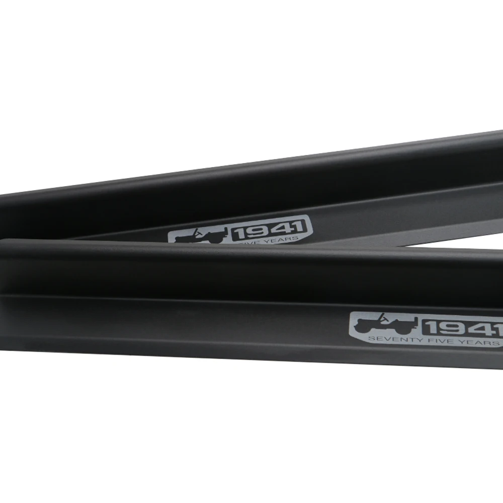 2/4 шт. защитные накладки на пороги входной двери педаль для Jeep Wrangler JK 2007 2017 черные