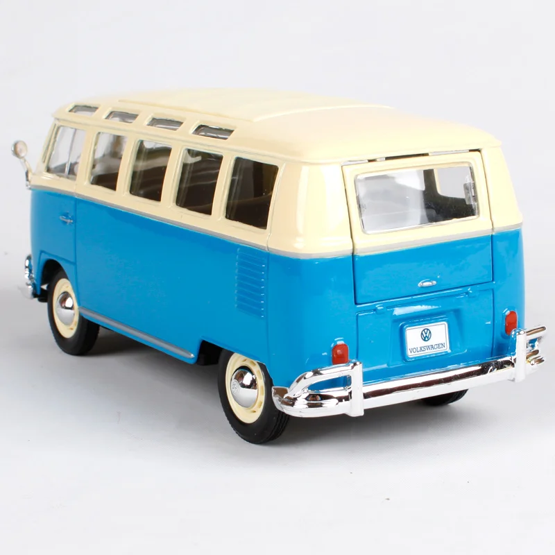 1:24 Maisto SANBA 1962 Bus T1 Kombi модель игрушечного автомобиля из сплава Коллекция игрушек
