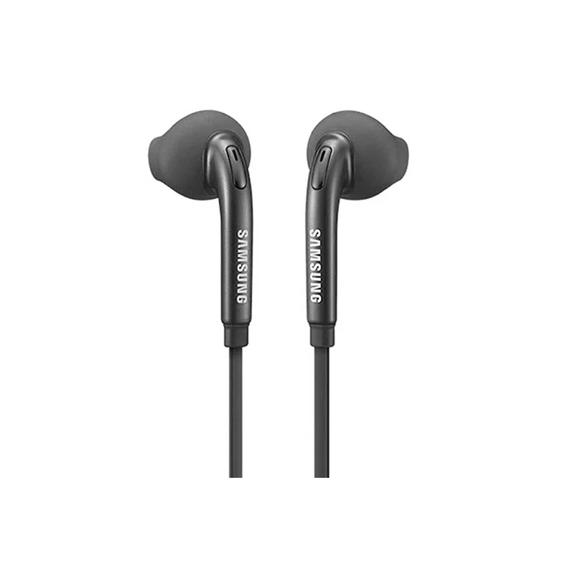 EG920 Black Наушники samsung EO-EG920BW, проводные, черные/белые, с микрофоном, 1,2 м, в уши, стерео, спортивные наушники для samsung S9 S9Plus, в розничной упаковке - Цвет: EG920 Black