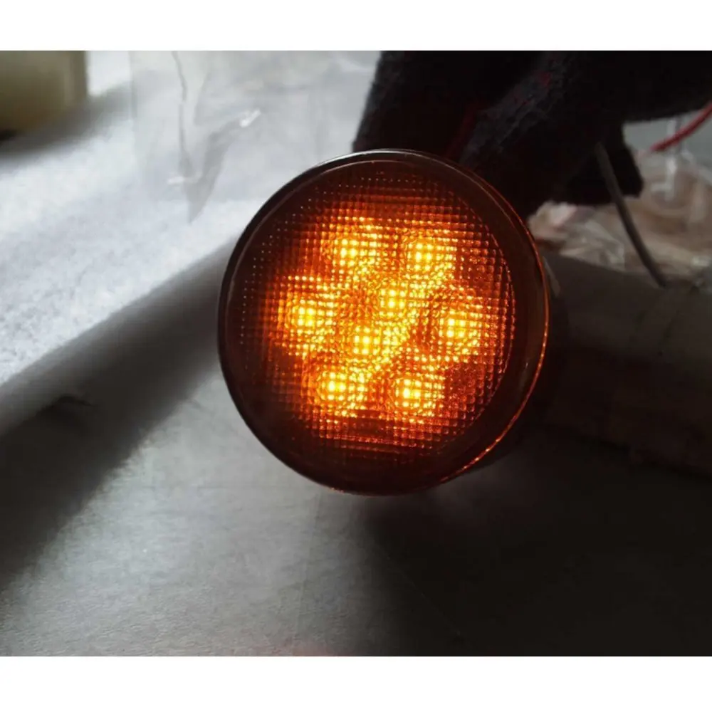 2 шт. светодиодный Решетка переднего бампера Туман сигнальные лампы светильник s