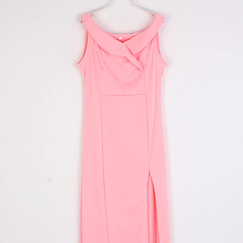 AF087pink Женское платье с коротким рукавом и открытыми плечами, весна-лето,, женские облегающие вечерние платья, модное вечернее платье - Цвет: AF087pink