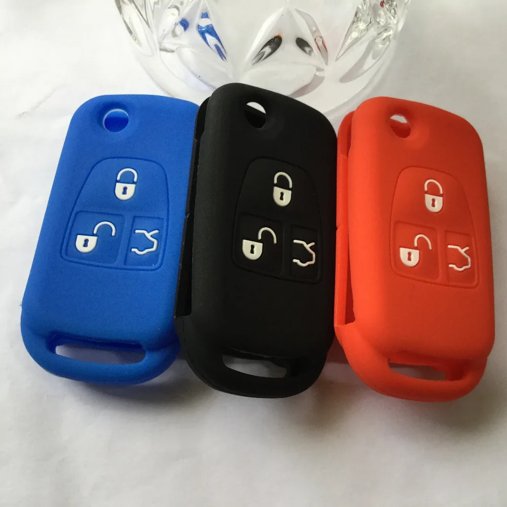 Удаленное брелок в виде ракушки силиконовый чехол для MERCEDES M S CL мл E SL 3 кнопки