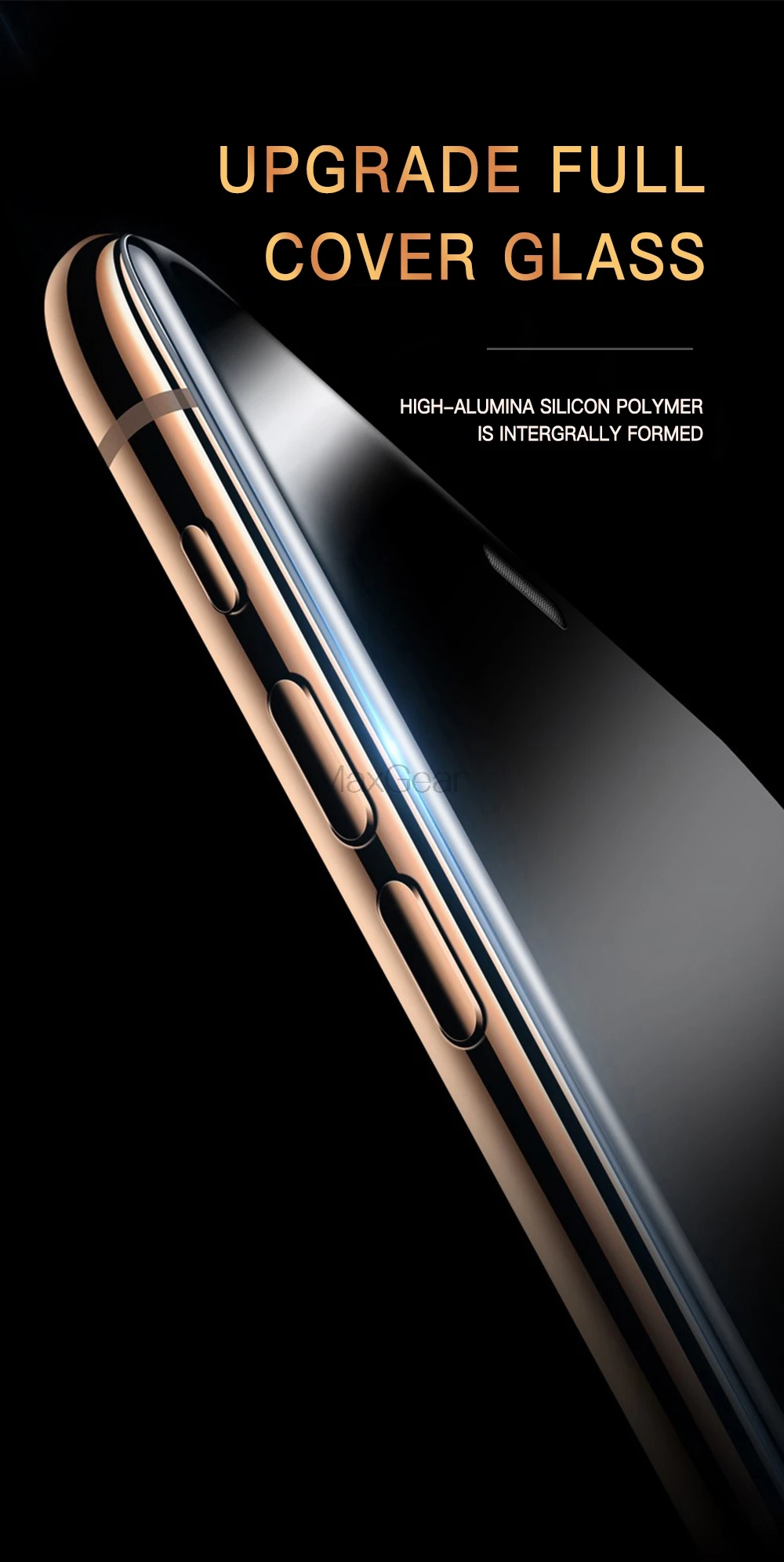 19D защита экрана закаленное стекло для iPhone XR 7 8 6 S 6 S Plus полное покрытие Защитное стекло для iPhone X XS крепление Max Guard пленка