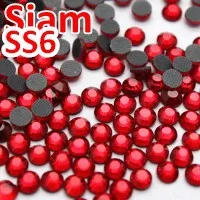 1 пакет SS6 1,9-2,0 мм, 1440 шт./лот прозрачный AB Кристалл DMC горячей фиксации FlatBack Стразы, DIY Горячая фиксация одежды блестящие кристаллы Камни