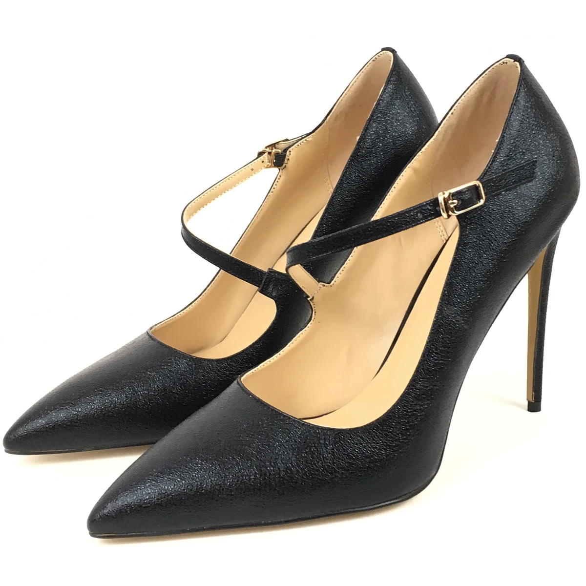 Туфли лодочки на высоком каблуке с острым носком женская обувь из искусственной