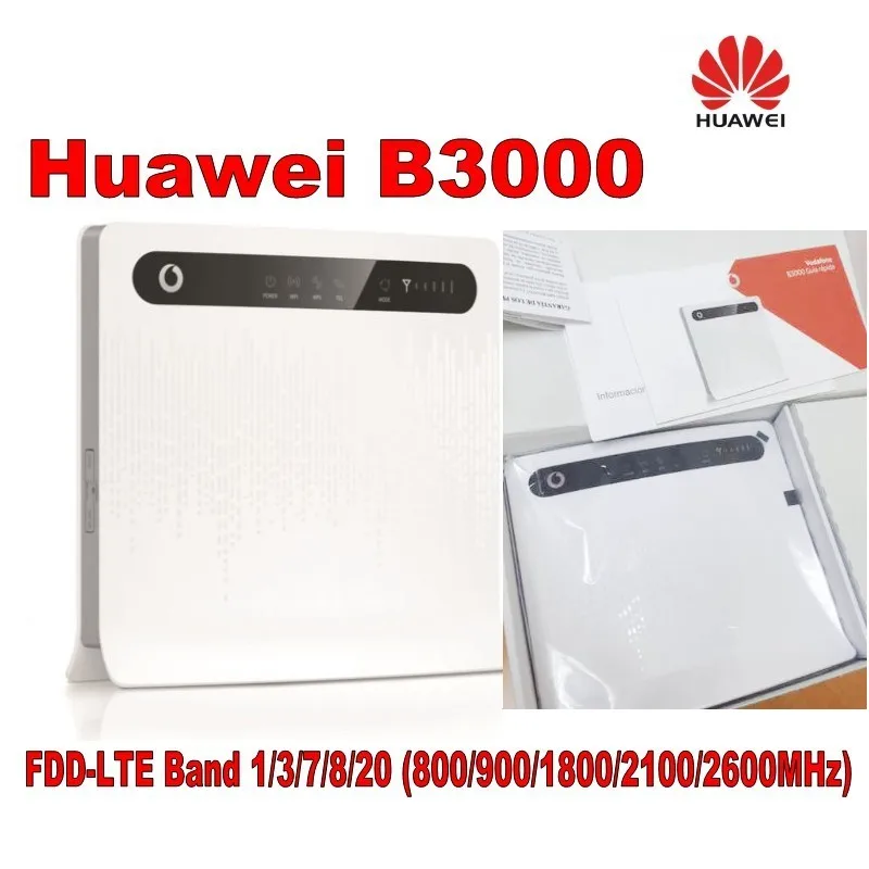 Комплект из 2 беспроводных маршрутизаторов Vodafone B3000(Huawei B593s-22) LTE 4G CPE с поддержкой