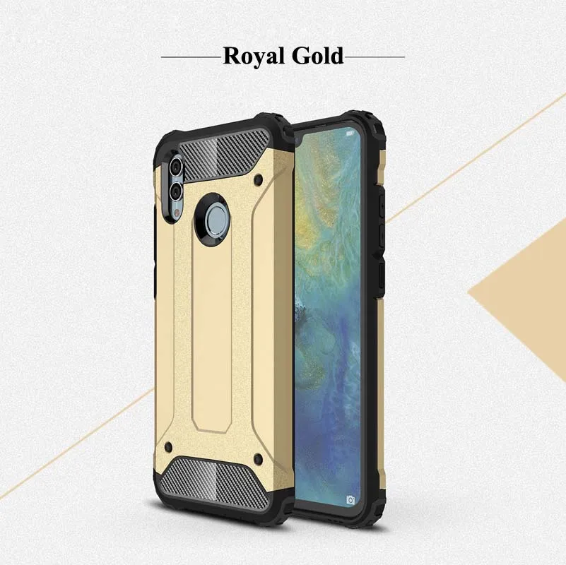 Royal Gold Tsimak чехол для huawei P Smart Y6 Y7 Pro Y9 Honor 10 Lite 8A наслаждаться фотоаппаратов моментальной печати 7 S 9 плюс чехол противоударный чехол для телефона Coque - Цвет: Royal Gold