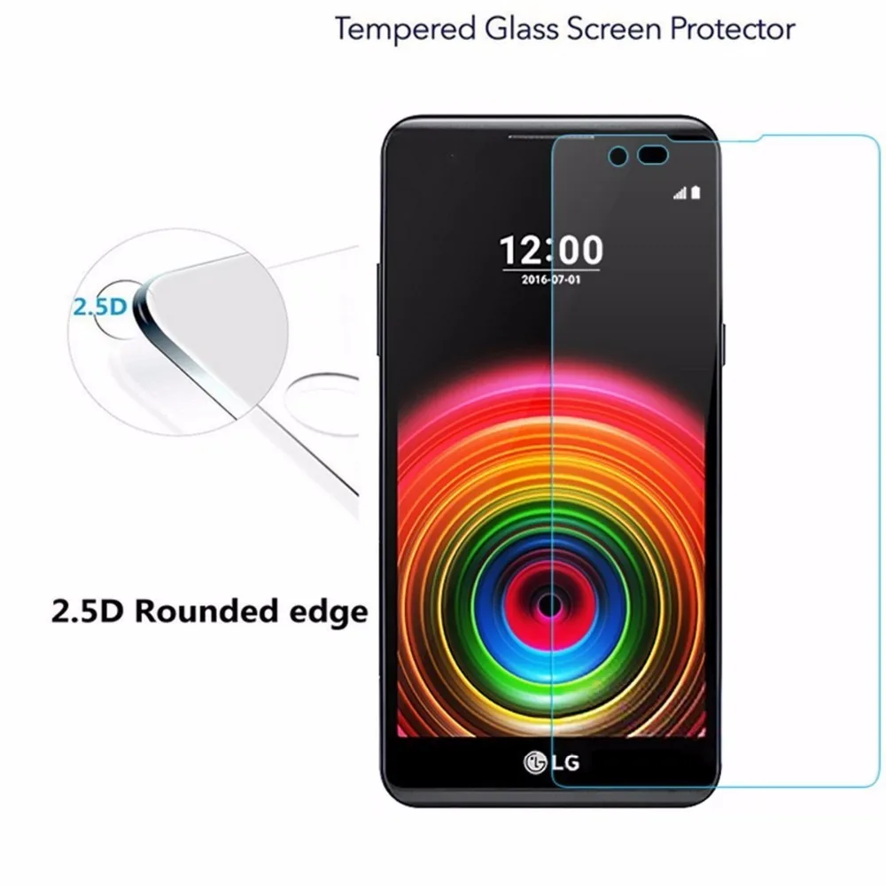 2 шт./лот 9H закаленное стекло для LG X power Защитная пленка для экрана для LG X power K220DS K220 LS755 US610 K450