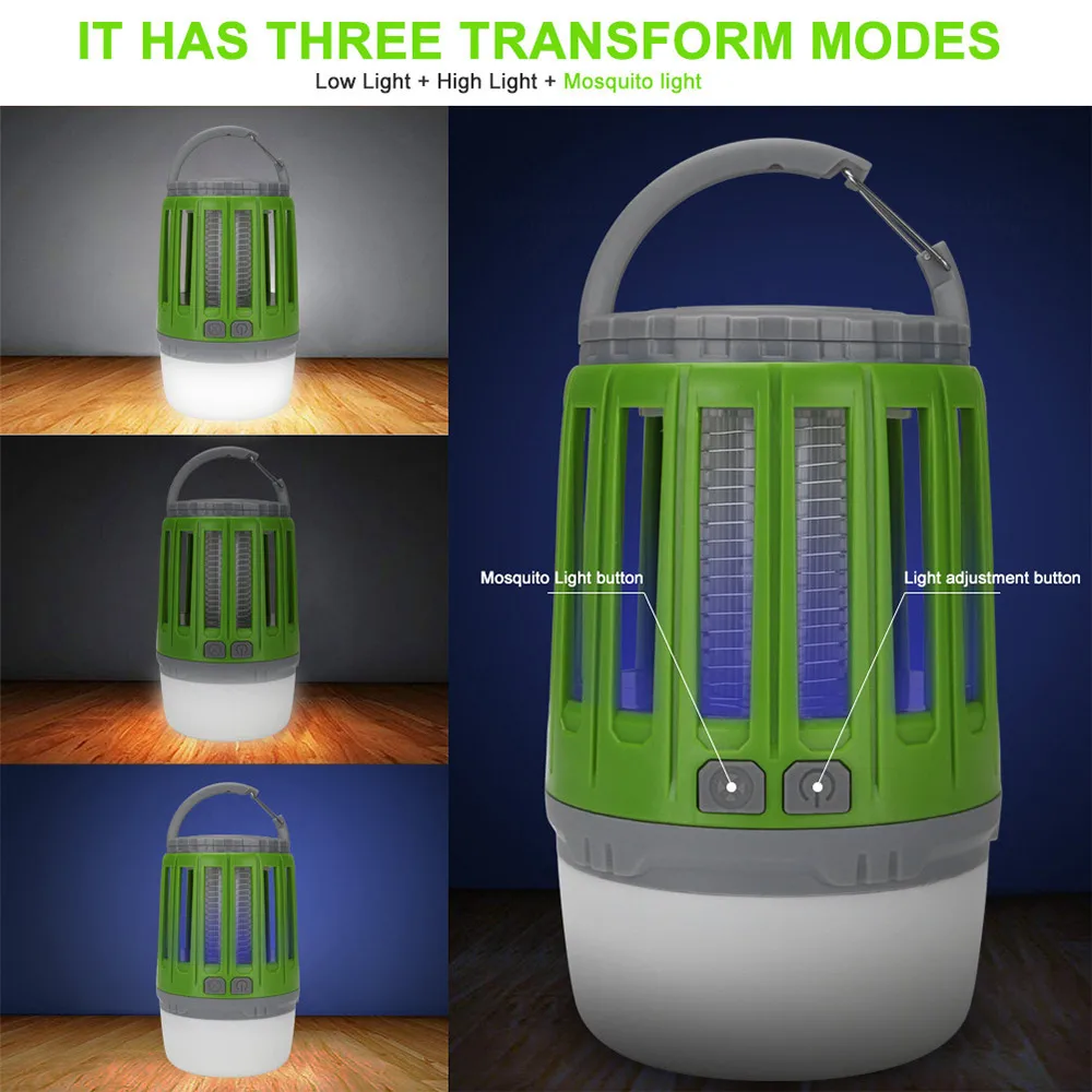 Летняя лампа на солнечных батареях для уничтожения комаров|Репелленты| |
