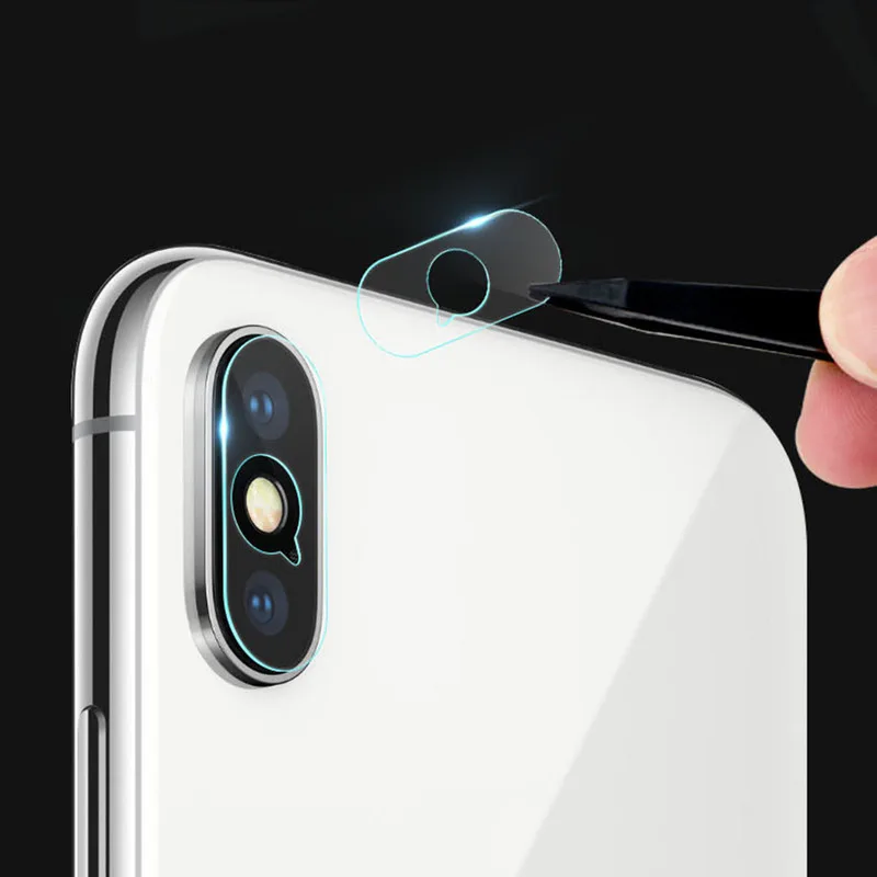 Прозрачная задняя крышка для камеры Full HD iPhone 6 7 8 6/7/8 Plus X XR XS MaxReal Защитная