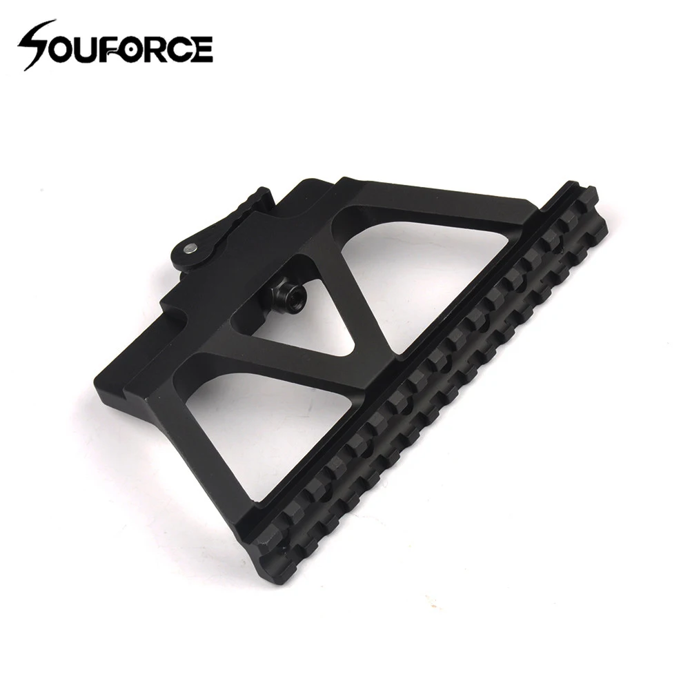 

Quick Detach AK Gun Rail Scope Mount Base Picatinny Side Rail Mounting Gun Accessory for AK 47 AK 74