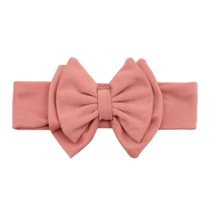 1 PC Fashion Baby Girls Headbands Wide Winter Turban Headband With Big Boutique Bows Hair Accessories Toddler | Детская одежда и