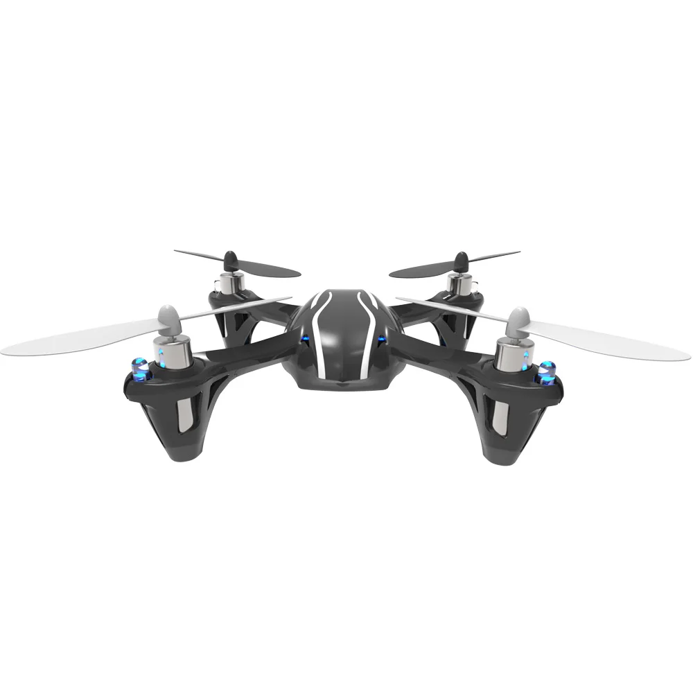 Hubsan H107L X4 Квадрокоптер Mini 2 4G 4CH Радиоуправляемый Дрон RTF геликоптер с Светодиодное
