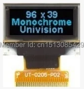 NoEnName_Null 0 82 дюймов 28PIN 8Bit синий oled-дисплей SSD1306 Drive IC 96*39 SPI/I2C интерфейс | Электроника