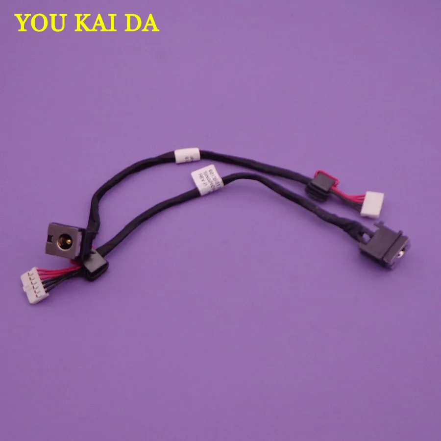 1 шт. разъем питания постоянного тока с кабелем для ноутбуков Toshiba Satellite|jack connector|l