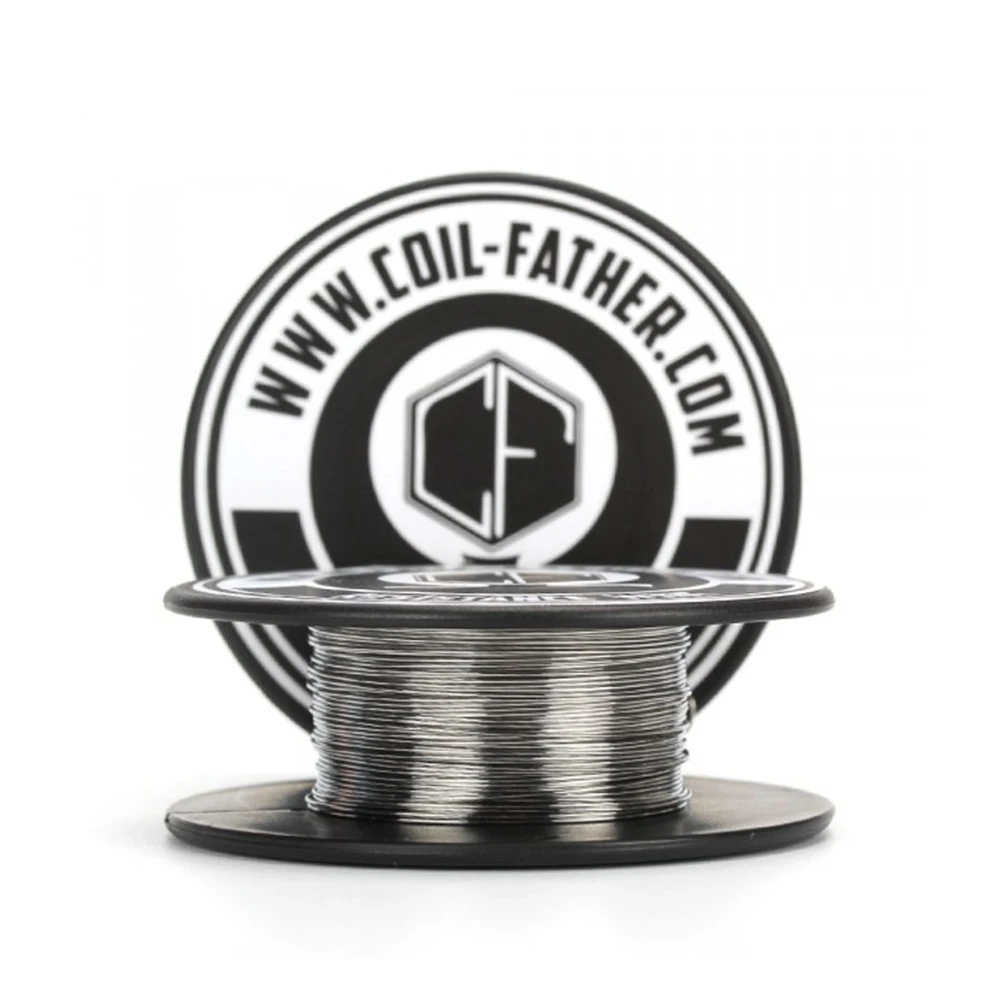 Катушка от Coil Father с Ni80 нагревательной проволокой, длиной 10 метров, для DIY-спиралей на RDA/RTA, аксессуары для электронных сигарет, никель-хромовые вапорайзерные провода.