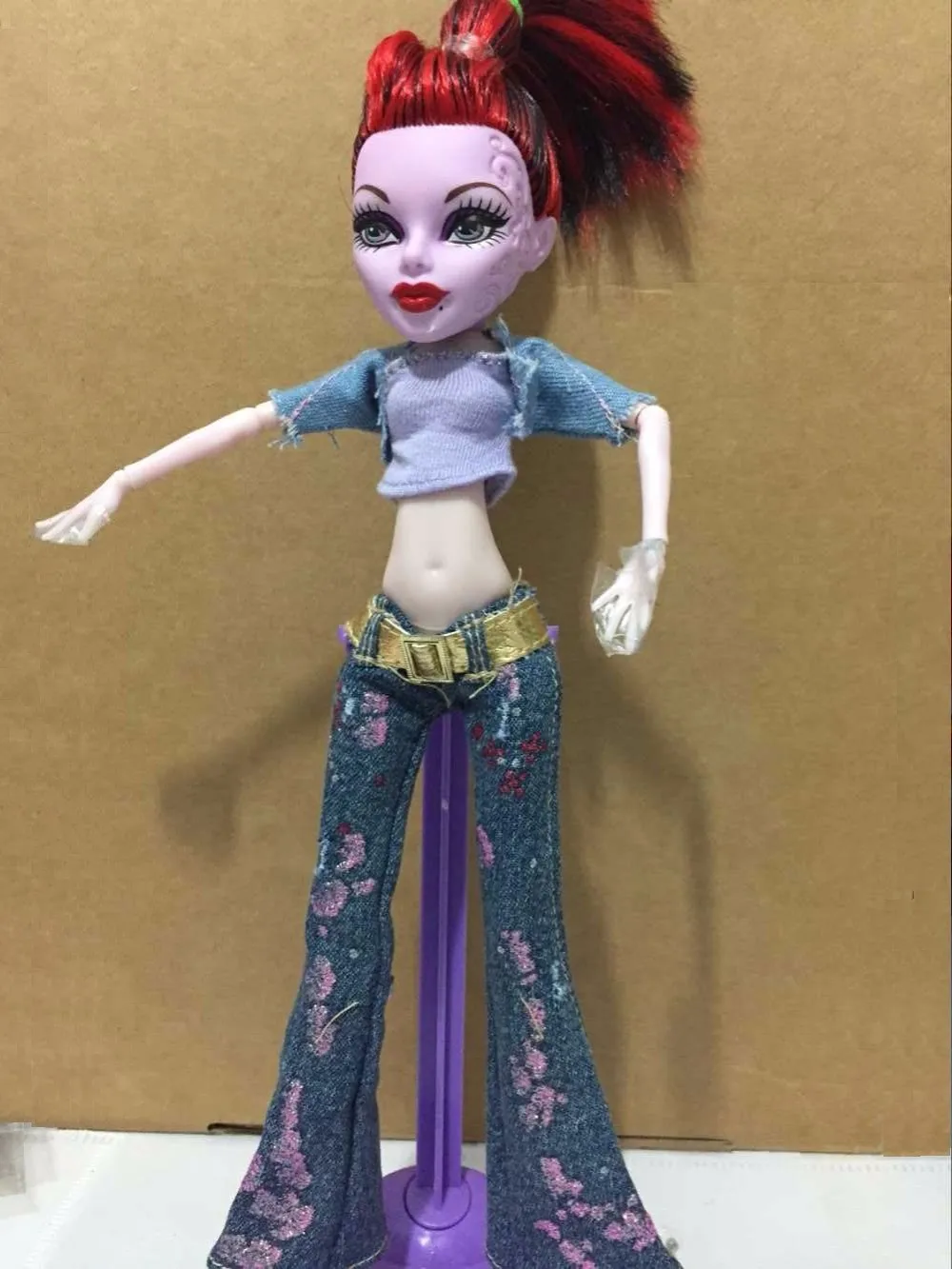 10 шт./лот, в упаковке, для продажи, Оригинальная одежда monster high, Кукольное платье, аксессуары для одежды, игрушка для девочек, подарок