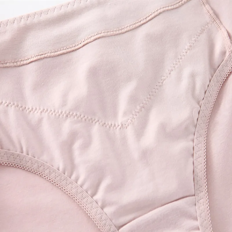 Женские трусики с высокой талией женские хлопковые трусы Модальные кружевные