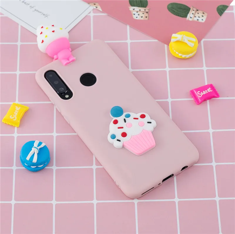 3D Милый Панда Единорог кактус Силиконовый ТПУ чехол для телефона на Coque huawei P Smart Honor 10i Honor 10 Lite чехол для женщин и детей