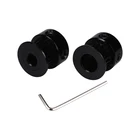 Новейшая деталь для 3D-принтера BIQU GT2 черный цвет Алюминиевый Ремень ГРМ шкив 20 зубьев для GT2-6 мм ширина ремень ГРМ RepRap 3D-принтер